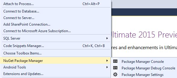 NuGet package 2015
